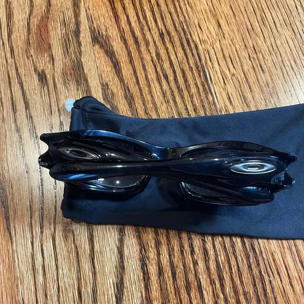 Oakley Vtg 2000 Monster Dog Sunglasses Black Frame with Carrying Case